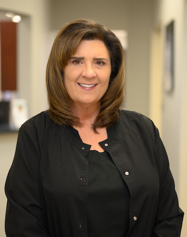 Front office dental team member Frances